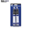 Aibc Jumbo Permanent Markers, 7mm Chisel Tip, 2 Pack, Ideal