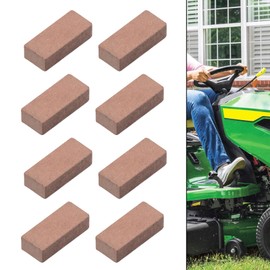 8 Pack MIA10323 Brake Pad Kit Compatible With JohnD-eere/Husqvarna/Poulan 170 175 180 185 GX85 RX75 SRX95 SX85 STX30 STX38 LX172 LX188 Lawn Tractor Replaces AM121132, MIA10323, M47316, 532120951