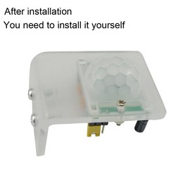 Ferwooh 3PCS HC-SR501 Infrared PIR Motion Sensor Human Body Sensor Module+ 3PCS Exclusive housing + Screwdriver + 20P Cable (10 x Female + 10 Male)