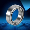 Oumefar Pack of 10 6700zz Thin Profile Ball Bearings Double
