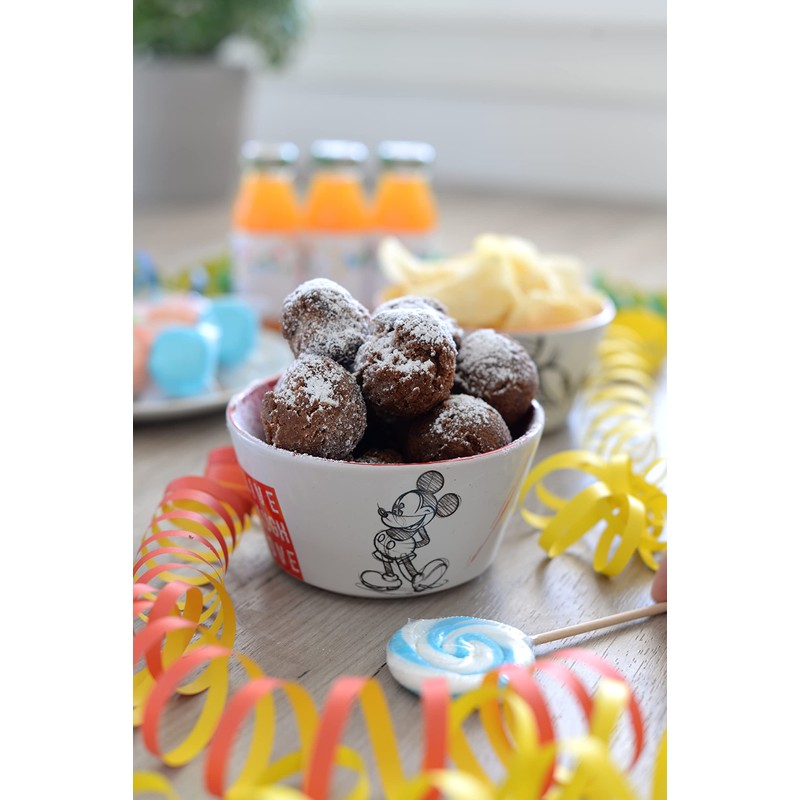 Egan Mickey Live Laugh Love Bowl Red, Multicoloured, S