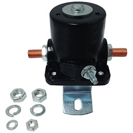 OEG Parts New 6V Starter Solenoid Compatible With Direct Drive Starters 1939-1952 Compatible With 3-Terminal U938 8N-11450 SW218 SW355 8300-1 3109