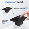 DaierTek UP Down Momentary Reverse Polarity Switch 12V 30A DPDT