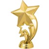 11.75" Red Star Rocket Trophies - Customized Star Rocket Trophy