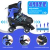 Kids Roller Skates for Ages 5-8-12-14 Girls and Boys, 4