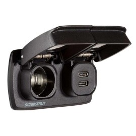 Scanstrut Flip Pro Multi Dual USB-C with 12v Power Socket #SC-MULTI-F1