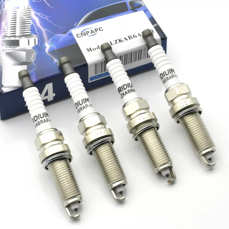 NEW 4x Ignition Coil & 4x DOUBLE IRIDIUM Spark Plug
