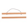 Teak Wood Magnetic Poster Hanger Frame Wooden Magnetic Hanger Frame