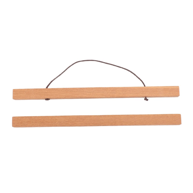 Teak Wood Magnetic Poster Hanger Frame Wooden Magnetic Hanger Frame