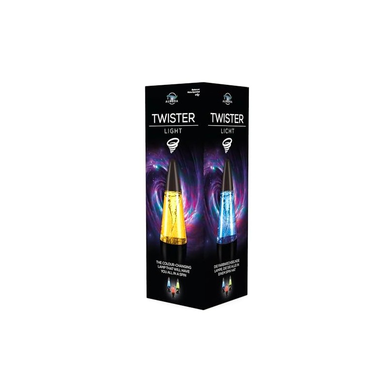 Funtime Gifts Twister Tornado Light Sensory Lamp