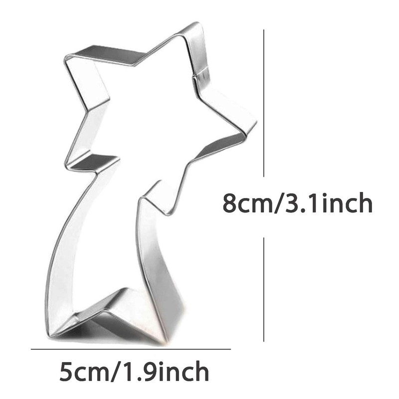 WDYJMALL Meteor Falling Star Shooting Star Cookie Cutter