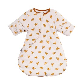 HOUSBAY Baby Sleep Bag Wearable Blanket Sleep Sack with Detachable Sleeves Unisex Baby Sleeping Sack With 2-Way Zipper (Ear of Wheat, M: 6-12Months)