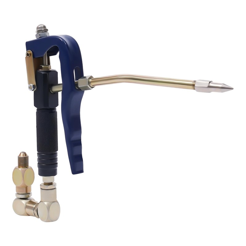 CNCEST Pneumatic Grease Gun,Air Operated Grease-Gun Alloy Injector Grease Pipe