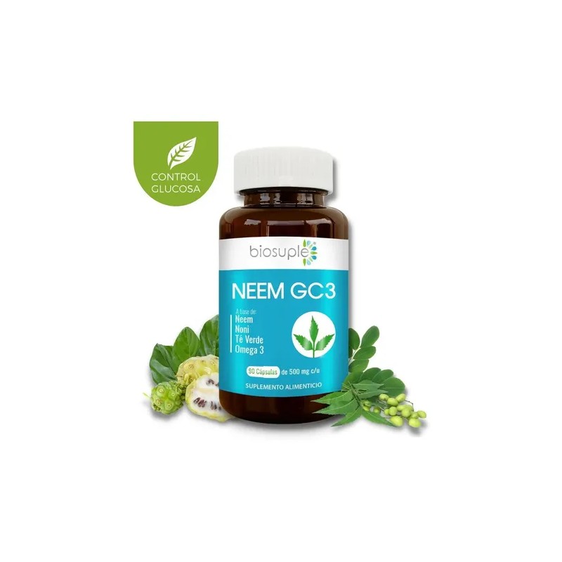 Suplemento Neem+omega 3+noni+té Verde 90 Caps 500mg