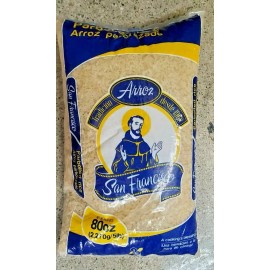 SAN FRANCISCO PARBOILED RICE  5 POUNDS /ARROZ PRE COCIDO SAN FRANCISCO 5 LIBRAS