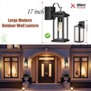 Roravilila Dusk to Dawn Outdoor Lighting with GFCI Outlet, 17