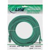 InLine® Patch cord, InLine®, S-FTP, Cat. 5e, green, 15m