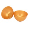 10pcs Mask Bowl Golden Plastic Reusable Lightweight Facial Mask Mixing