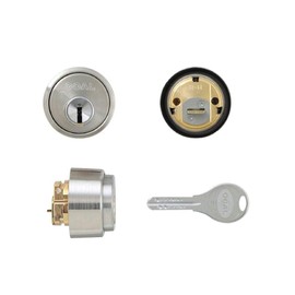 GOAL GCY211 V18 Cylinder LX Type GCY-211 AS/LX with 3 Keys Included Entrance Key Replacement for Door Thickness 1.3 - 1.7 inches (33 - 42 mm)