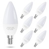 GOSCHE E12 Led Ceiling Fan Light Bulbs, 6W B11 Led