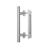 Satin Nickel Barn Door Handle/Pull