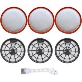 Kit de filtro de repuesto tipo 95, filtros de espuma y fieltro, juego de motor pre y post con cepillo para polvo para aspiradoras Vax Air Compact Series