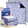 Fostanfly Washable Pee Pads for Dogs, 2 Pack Reusable Super
