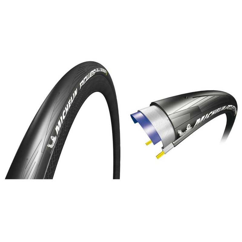Michelin Clincher.M 700x23 (23-622) POWER ALL SEASON V2 BLACK