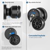 Vanzbon Fingerprint Door Lock for Bedrooms, 4 in 1 Smart