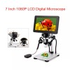 MUSTOOL TOMLOV 7" Lcd Digital Microscope 1200x Coin Magnifier 1080p