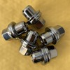 Oispyer 5PCS M14x1.5 Chrome Wheel Lug Nut 22mm Hex Compatible