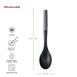 KitchenAid KAS003OHCGG Basting Spoon, Plastic