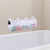 Bathtub Toy Storage Holder - 3 Compartment Horizontal Bath Toy