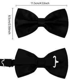 habibee Solid Color Mens Suspender Y Shape with Strong Clips Adjustable Braces