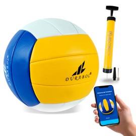 EMOCIONICA Beach-Volleyball, Unisex, weicher Beach-Volleyball, offizielle Größe, Volleyball, geeignet für alle Altersgruppen.