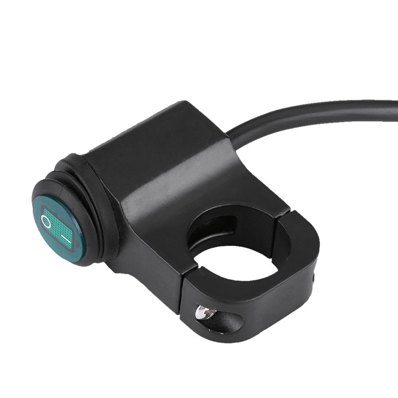 Suuonee Motorcycle Headlight Switch, 12 V Universal 22 mm Handlebar