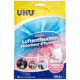 UHU Innovataive Compact Humidity Solution for Cars, Caravans, Basements and Much More, 100 g, Lavender Fragrance