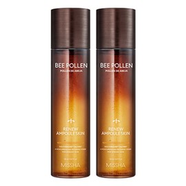 Missha Bee Pollen Renew Ampoule Skin, 150ml, 2 pcs / 미샤 비폴렌 리뉴 앰풀 스킨, 150ml, 2개
