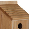Woodlink Wooden Bluebird House - Model BB1 7.5" x 7.25"