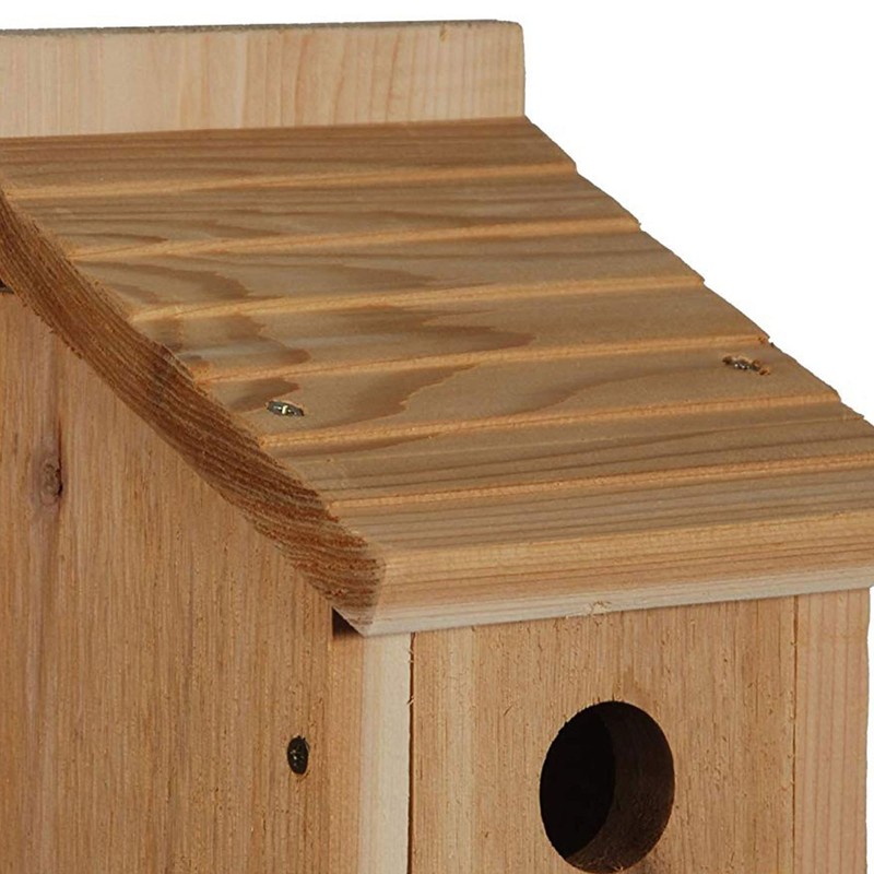Woodlink Wooden Bluebird House - Model BB1 7.5" x 7.25"