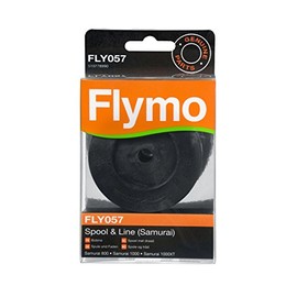 Flymo FLY057 Double Line Spool and Line to Suit Samurai 800/1000/1000XT - Black