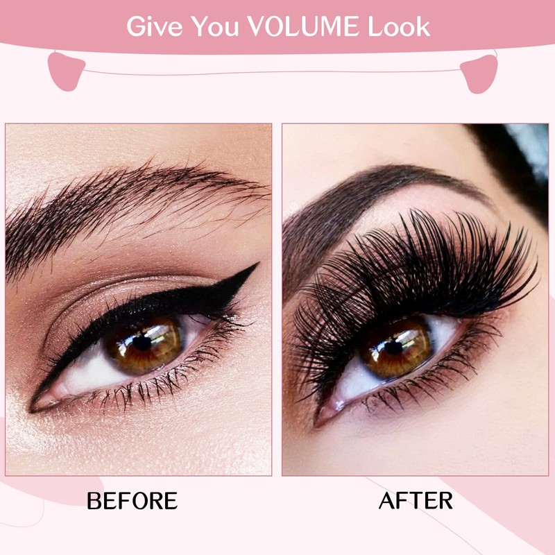 Lash Clusters, 72 Pcs Individual 12-18mix Cluster Lashes DIY Lash