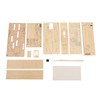 1: 130 Wooden Model Sailboat Kit for Adults Improve Hands