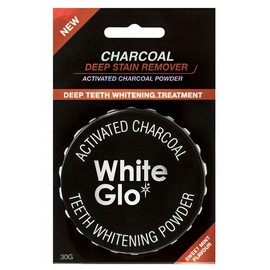 White Glo Activated Charcoal Teeth Polishing Powder 30g