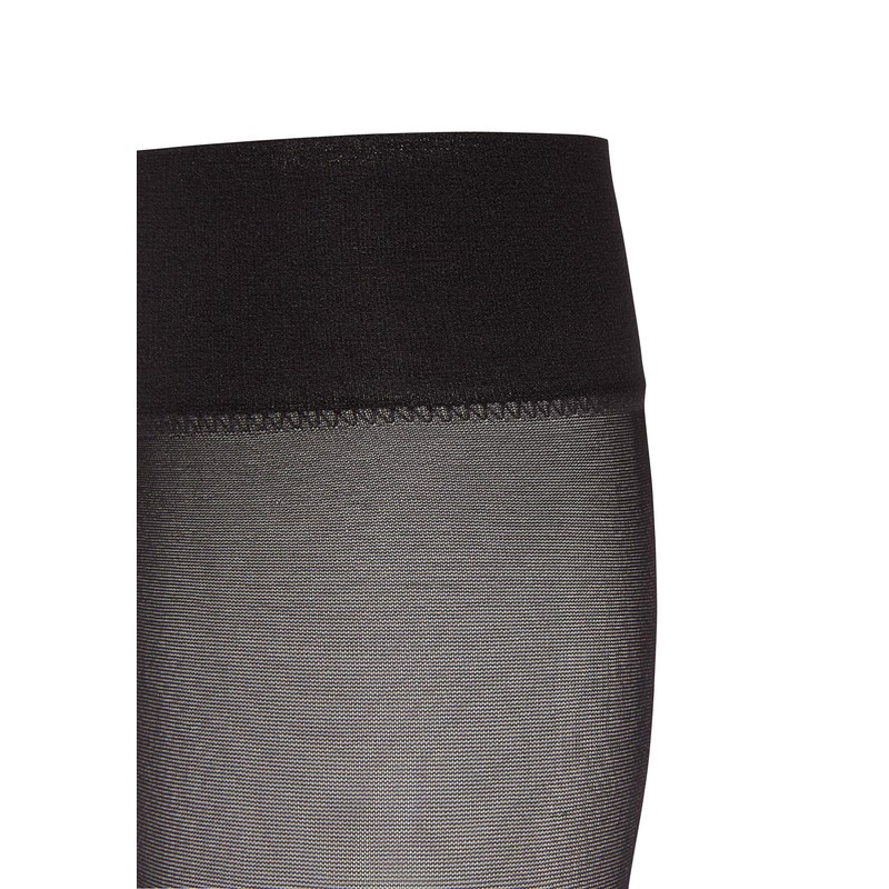 Wolford Women's Satin Touch 20 Knee-Highs Tights, 20 DEN, Black,
