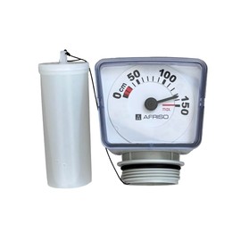Adjustable Float Gauge for Oil/Fuel/Heating/Water - 1.1/2" With Backnut, Reversible 0-250cm Scale