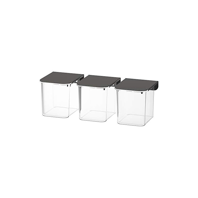 IKEA Skådis Container with Lid, Gray