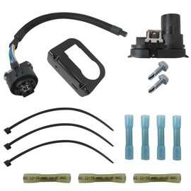 NGHTMRE 2025 Upgrade 7 Way Trailer Tow Hitch Wiring Plug Receptacle Connector Harness Installation Kit for USCAR Multi-Tow Pickups