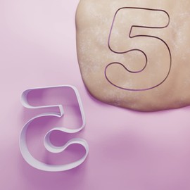 Number 5 Cookie Cutter - 3 Sizes
