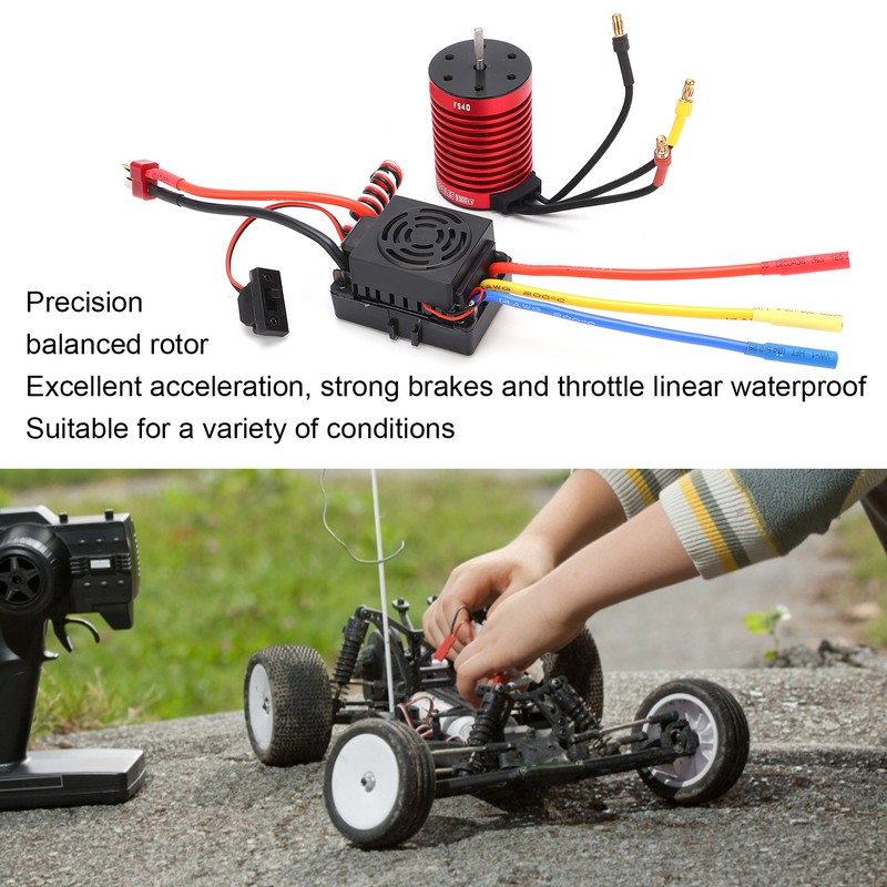 F540 Brushless Motor 3300KV+60A Brushless ESC Set with T Plug